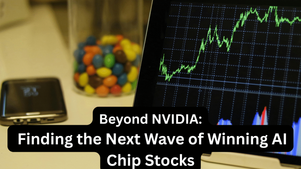 Close-up of an AMD AI chip designed for data centers